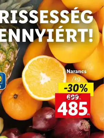 Lidl Narancs 1 kg ajánlat