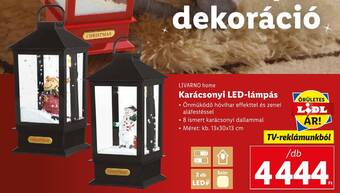 Lidl LIVARNO home Karácsonyi LED-lámpás 1 db ajánlat