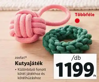 Lidl zoofari Kutyajáték 1 db ajánlat