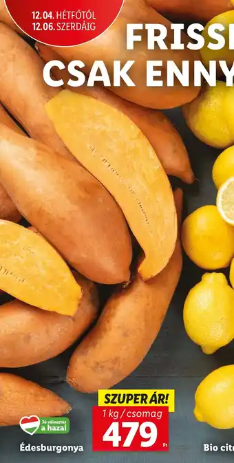 Édesburgonya 1 kg