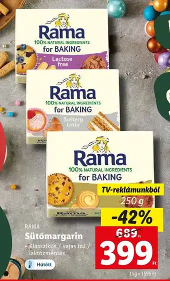 RAMA Sütőmargarin 250 g