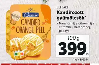 BELBAKE Kandírozott gyümölcsök 100 g