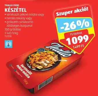 ALDI THALLO FOOD KÉSZÉTEL 350 g ajánlat