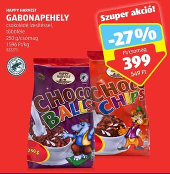 ALDI HAPPY HARVEST GABONAPEHELY 250 g ajánlat