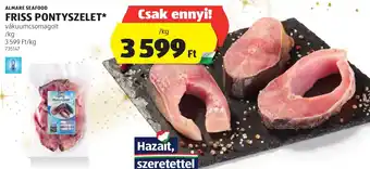 ALDI ALMARE SEAFOOD FRISS PONTYSZELET 1 kg ajánlat