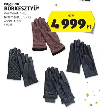 BELLANTARE BŐRKESZTYŰ 1 pár