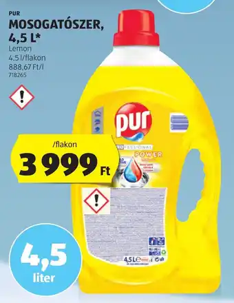 PUR MOSOGATÓSZER 4,5 l