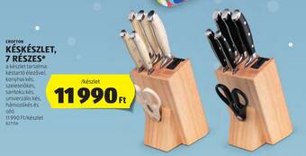 ALDI CROFTON KÉSKÉSZLET 7 részes ajánlat