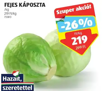 ALDI FEJES KÁPOSZTA 1 kg ajánlat
