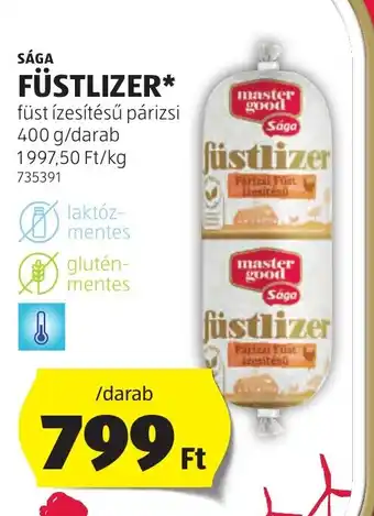 SÁGA FÜSTLIZER 400 g