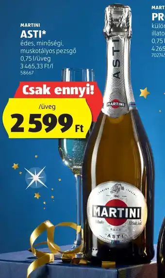ALDI MARTINI ASTI 0,75 l ajánlat
