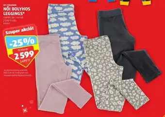 ALDI UP 2 FASHION NŐI BOLYHOS LEGGINGS 1 db ajánlat