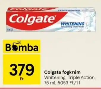 Tesco Colgate fogkrém 75 ml ajánlat