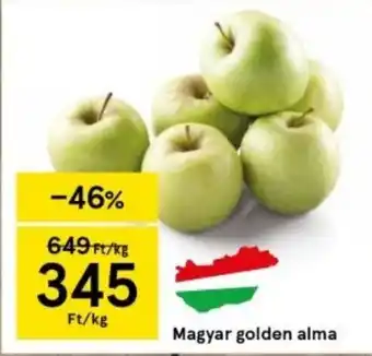 Tesco Magyar golden alma 1 kg ajánlat