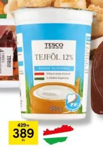 Tesco Tesco tejföl 450 g ajánlat