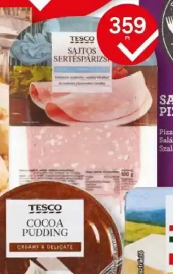 Tesco Tesco sajtos sertéspárizsi 100 g ajánlat