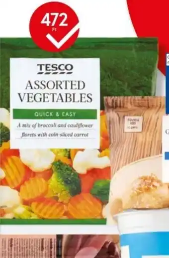 Tesco Tesco gyorsfagyasztott zöldségkeverék 450 g ajánlat