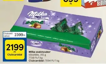 Tesco Milka szaloncukor 310 g ajánlat