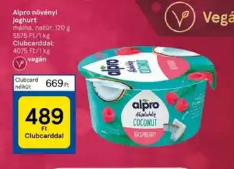 Tesco Alpro növényi joghurt 120 g ajánlat