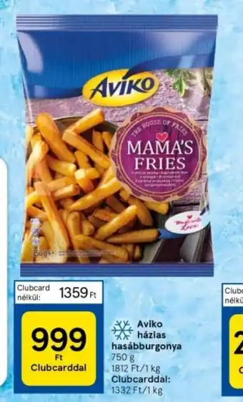 Aviko házias hasábburgonya 750 g