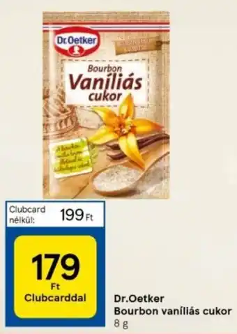 Tesco Dr.Oetker Bourbon vaníliás cukor 8 g ajánlat