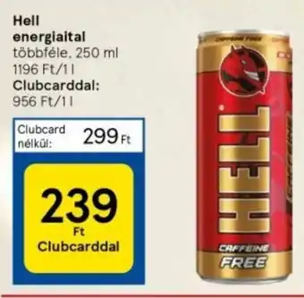 Tesco Hell energiaital 250 ml ajánlat