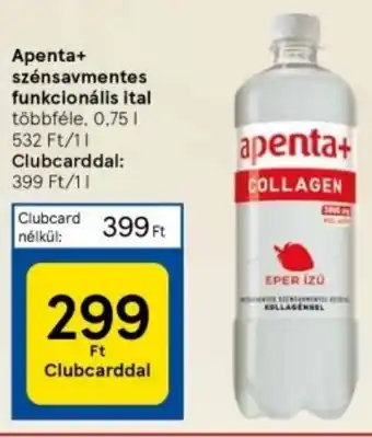 Tesco Apenta+ szénsavmentes funkcionális ital 0,75l ajánlat