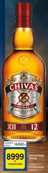 Chivas Regal whisky 0,7l
