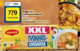 Tesco Maggi XXL tyúkhúsleveskocka 160g ajánlat