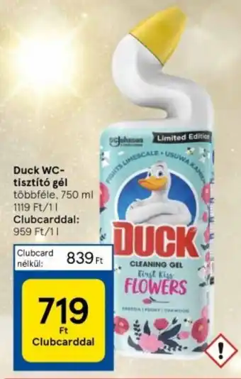 Duck WC- tisztító gél 750 ml