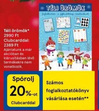 Tesco Téli örömök ajánlat