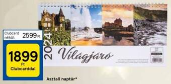 Tesco Asztali naptár ajánlat