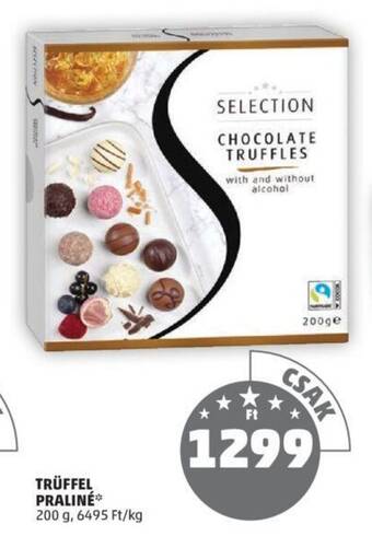 PENNY TRÜFFEL PRALINÉ 200 g ajánlat