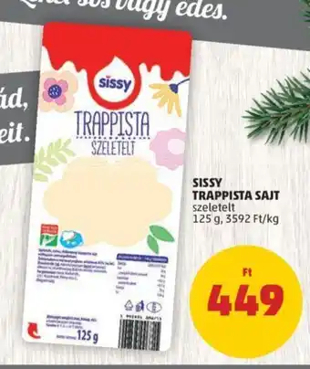 PENNY SISSY TRAPPISTA SAJT 125 g ajánlat