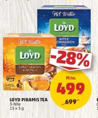 PENNY LOYD PIRAMIS TEA 15 x 3 g ajánlat