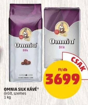 PENNY OMNIA SILK KÁVÉ 1 kg ajánlat