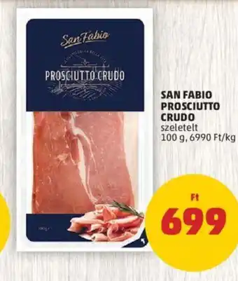 SAN FABIO PROSCIUTTO CRUDO 100 g