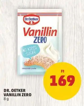 DR. OETKER VANILLIN ZERO 8 g