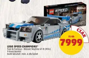 PENNY LEGO SPEED CHAMPIONS 1 db ajánlat