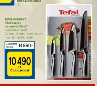 Tesco Tefal Comfort késkészlet pengevédővel 4 db ajánlat