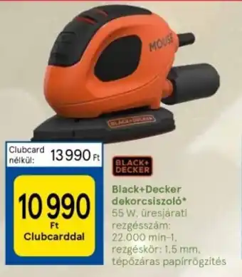 Tesco Black+Decker dekorcsiszoló 1 db ajánlat