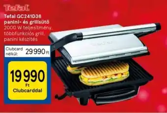Tefal GC241D38 panini- és grillsütő 1 db
