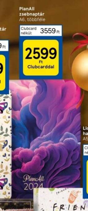 Tesco PlanAll zsebnaptár 1 db ajánlat