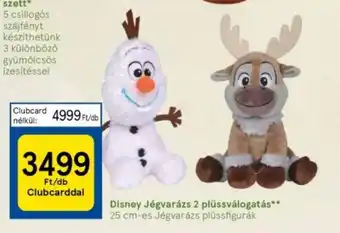 Disney Jégvarázs 2 plüssválogatás 1 db