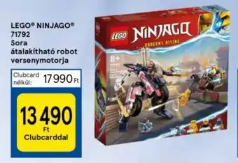 Tesco LEGO NINJAGO Sora átalakítható robot versenymotorja 1 db ajánlat