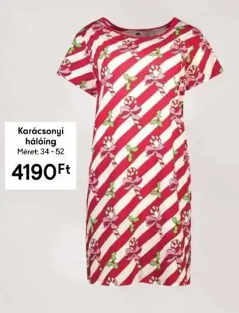 Karácsonyi hálóing 1 db