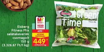 Spar Eisberg Fitness Mix salátakeverék csomagolt 150g ajánlat