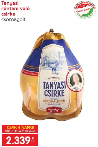 Spar Tanyasi rántani való csirke 1kg ajánlat