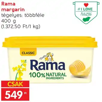 Spar Rama margarin 400g ajánlat