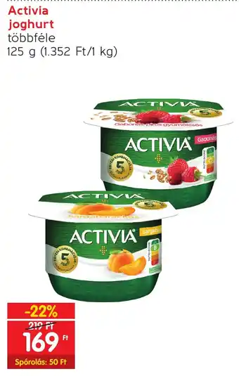 Activia joghurt 125g